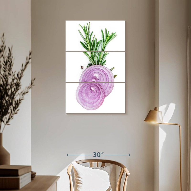 Rosemary And Onion, 57" H x 36" W