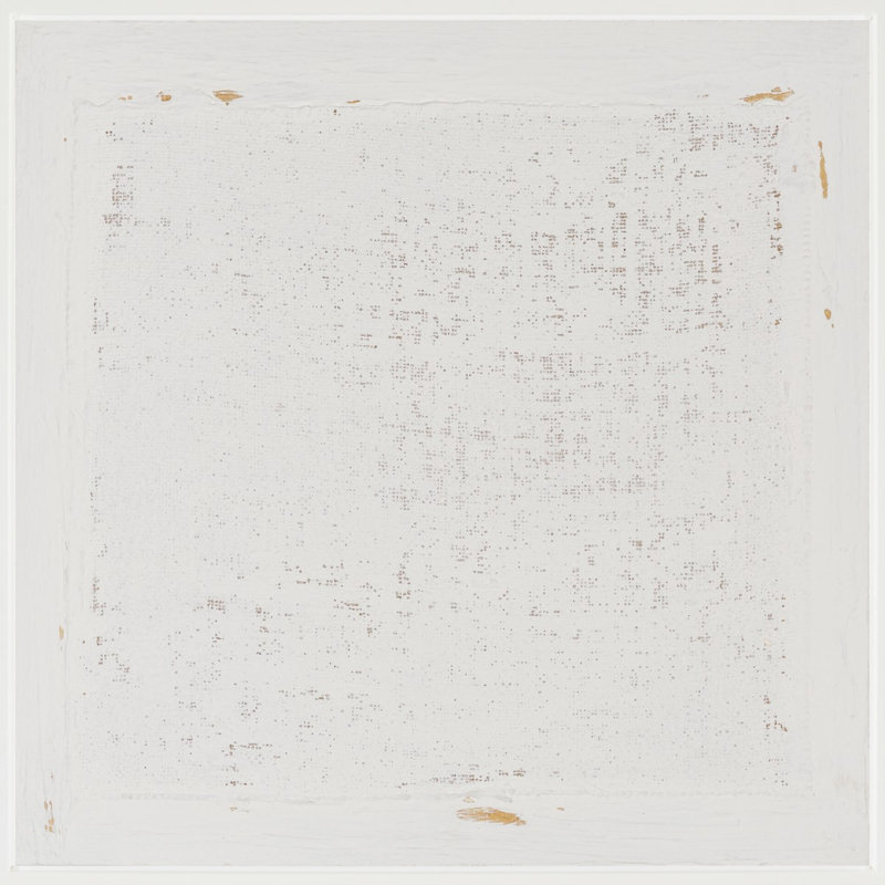 Docs - peinture sur toile, Laguna encadré blanc