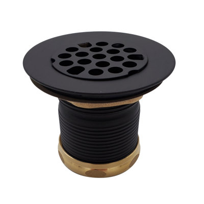 2" Junior Bar and Laundry Sink Drain Assembly with Strainer Grid Cover