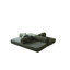 Canapé-lit de 78,8 pouces convertible avec support de dossier, accoudoirs et conception modulaire désossée pour le salon ou la chambre à coucher.