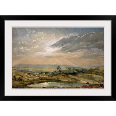 John Constable " Branch Hill Pond, Hampstead " by John Constable
