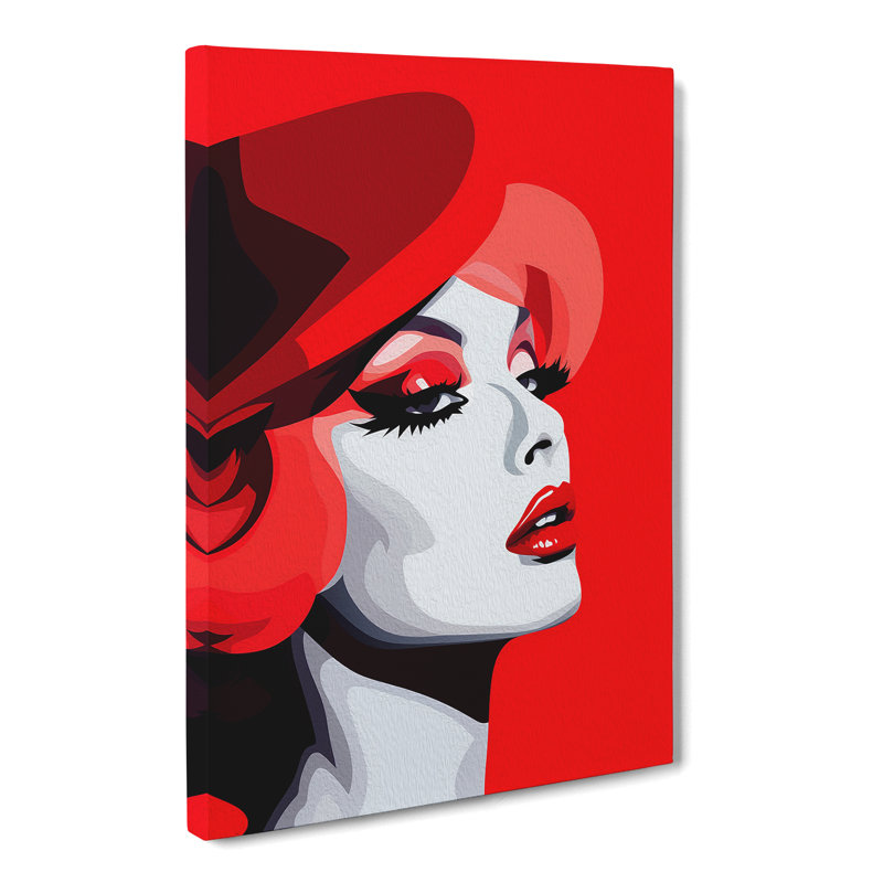 Modern Wall Art - Wrapped Canvas, 50cm H x 35cm W x 3cm D