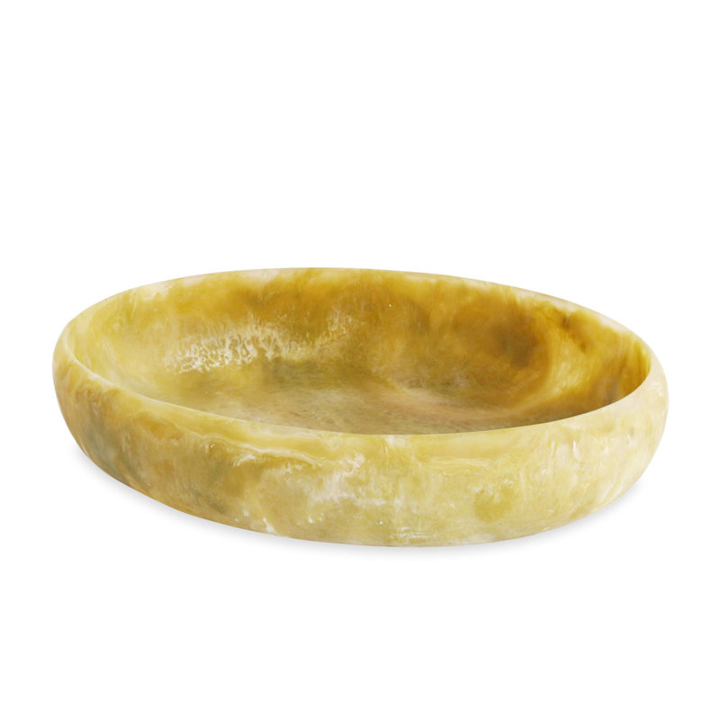 Resin Fruit Bowl, Matcha