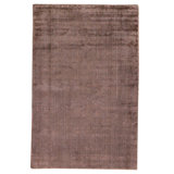 Hand Knotted Area Rug in Charcoal