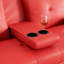 Lit rouge de 67 pouces avec caractéristiques multifonctionnelles pour et petits espaces, pliable au lit, 3 positions, cadre, maison d'appoint pliante à assemblage rapide, se transforme en un rien de temps, réglable-1500241026