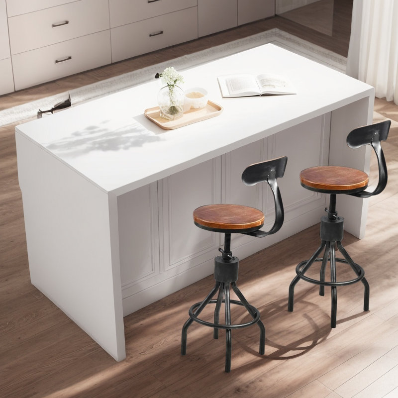 Tabouret de bar Rustic, 2, Argent