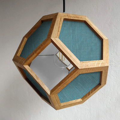 Chew 1 - Light Oil Geometric Pendant