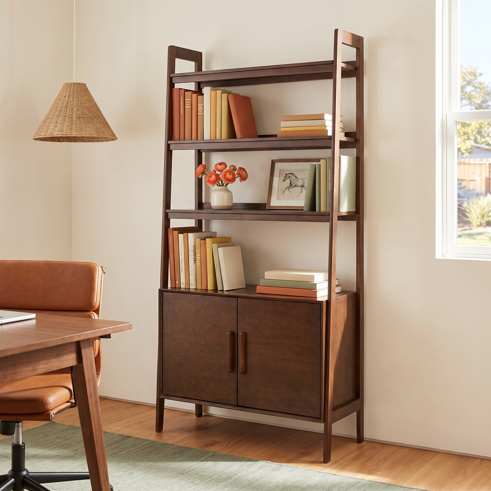 Greig Wood Cabinet Bookshelf
