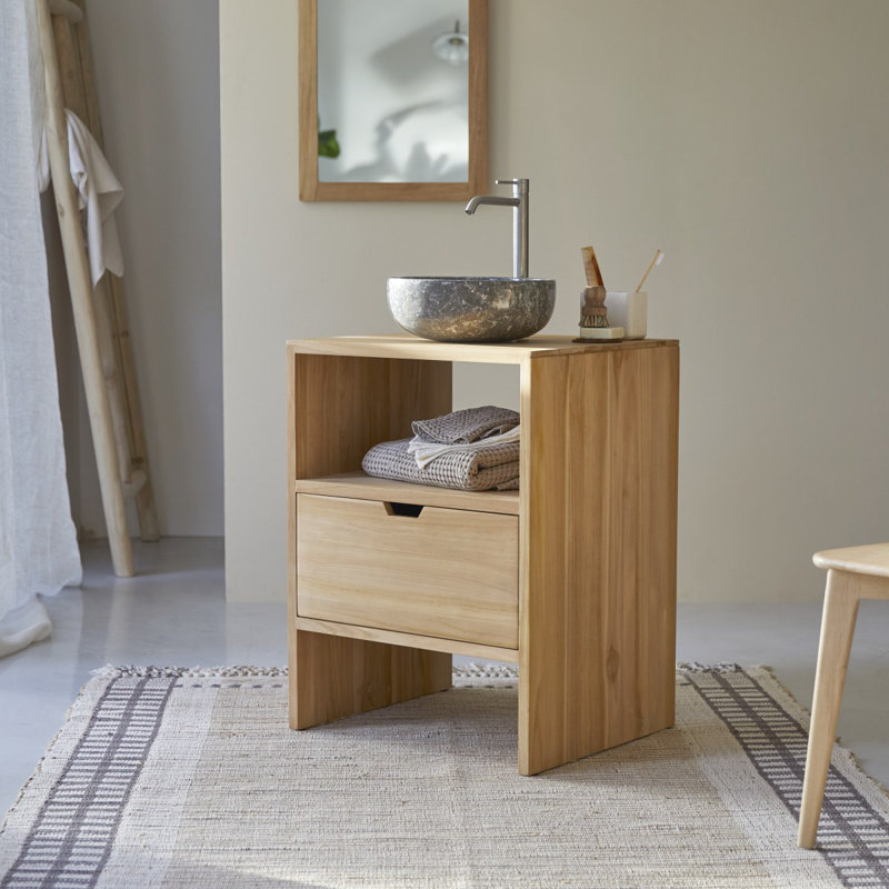 60 mm Freestanding Standard Single Double Bathroom Vanity Base