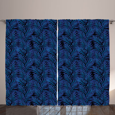 Semi Sheer Curtain Pair