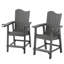 Chaise Adirondack en plastique Calynne-1824295964