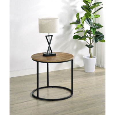 Arrize Mango Round Occasional Side End Table