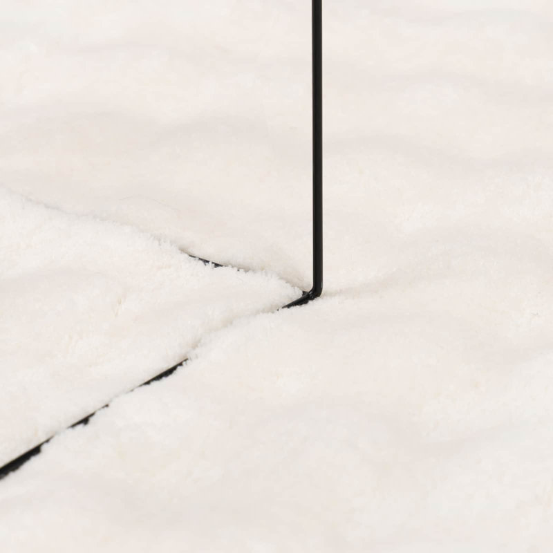 Modern Indoor Rug, Cream, Square 200 cm