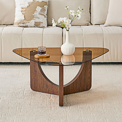 Coffee Table with Glass Top