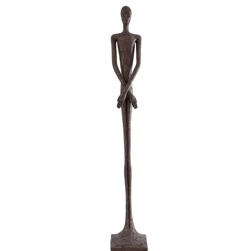 Lloyd Skinny Male Statue, Bronze, 84" H x 16" W x 13" D
