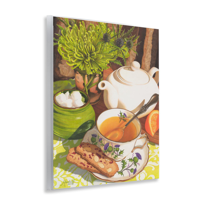 «Tea & Biscuits Scene» par Mardell Schuster
