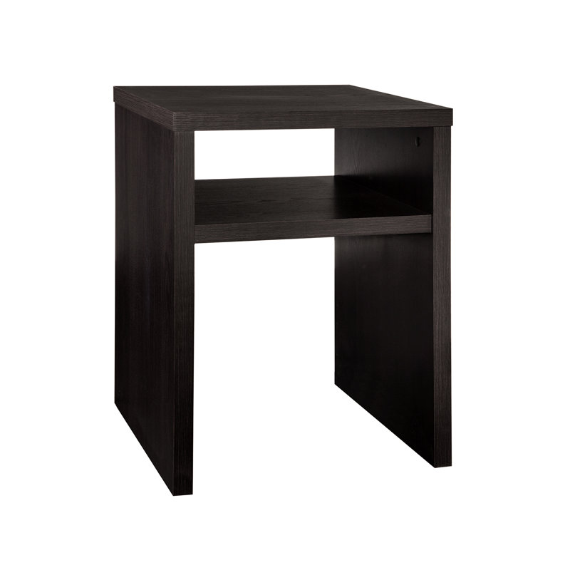 Table de bout modulaire Hex, Noir noyer