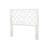 Tabor Chippendale White Headboard - Queen/Full-1133587113