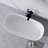 51'' Freestanding Bathtub Resin Stone Soaking Bathtub Solid Surface Modern Tubs With Overflow And Pop-Up Drain In White