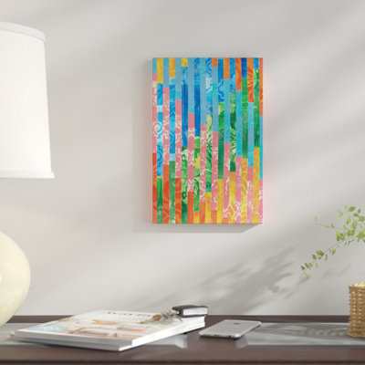« quilted monoprints vi », impression sur toile