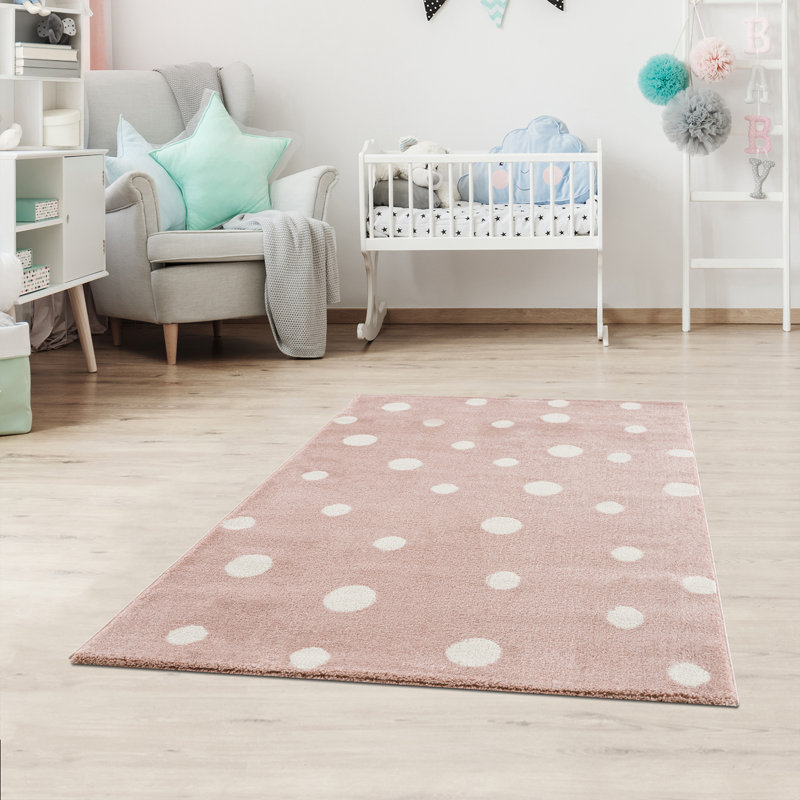 Aloysuis Polka Dots Area Rug Set, Rectangle 160 x 230cm