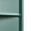 Grande armoire de coin pour salle de bain, armoire de rangement autoportante avec portes et tablettes réglables, panneau de fibres à densité moyenne, rangement pour salle de bain-1633852821