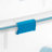 Sterilite 120 Qt Wheeled Gasket Box, Stackable Storage Latch Lid Bin, Handle and Tight Seal