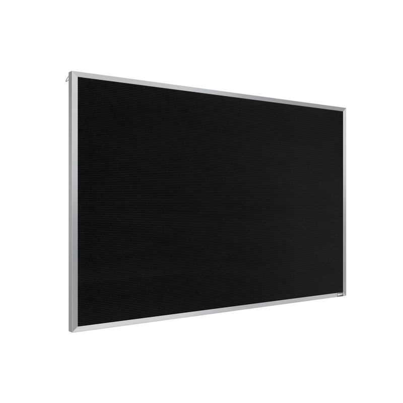 AARCO No Felt Letter Board, Aluminium, 36" H x 48" W