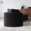 Canapé modulaire rembourré en chenille 4 places, canapé incurvé de 112 pouces avec coussins décoratifs, texture luxueuse, mousse à haute résilience, sans assemblage pour la chambre à coucher-941035369-941035368