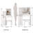 Versatile Compact Vanity Table with Advanced LED Mirror and Spacious Storage