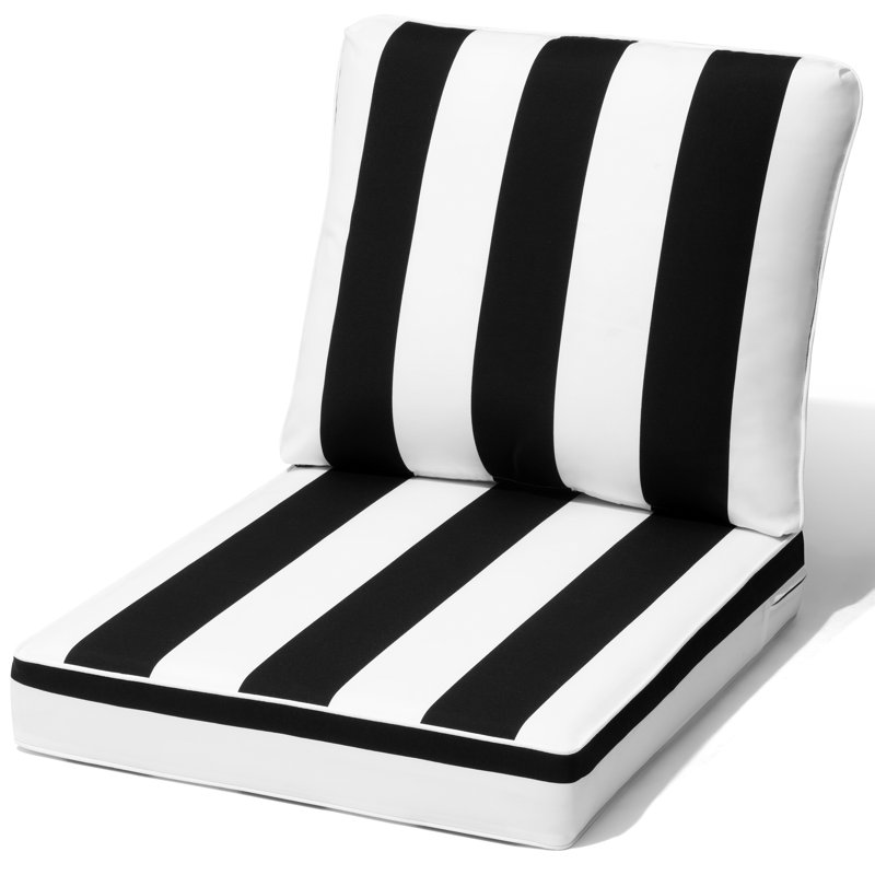 Outdoor Deep Seating Cushion Set, 1, Putty