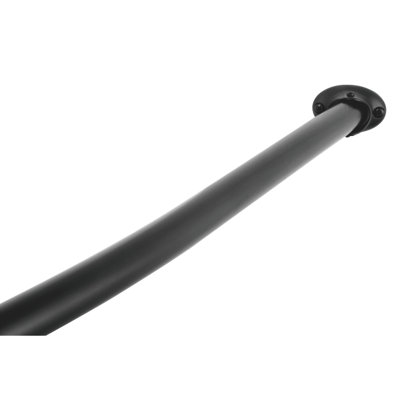 Kingston Brass Edenscape 47-Inch to 60-Inch Adjustable Curved Shower Curtain Rod
