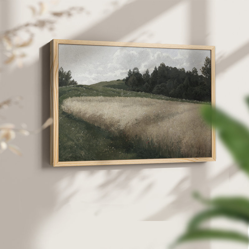 Paysages rétro-CDLXV - reproduction encadrée, H 8 po x l 10 po, Naturel