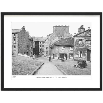 Lancaster, From Castle Hill C1950 - Single Picture Frame Print