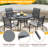 Eilardt 4 - Person Patio Dining Set with Round Table-1322834520