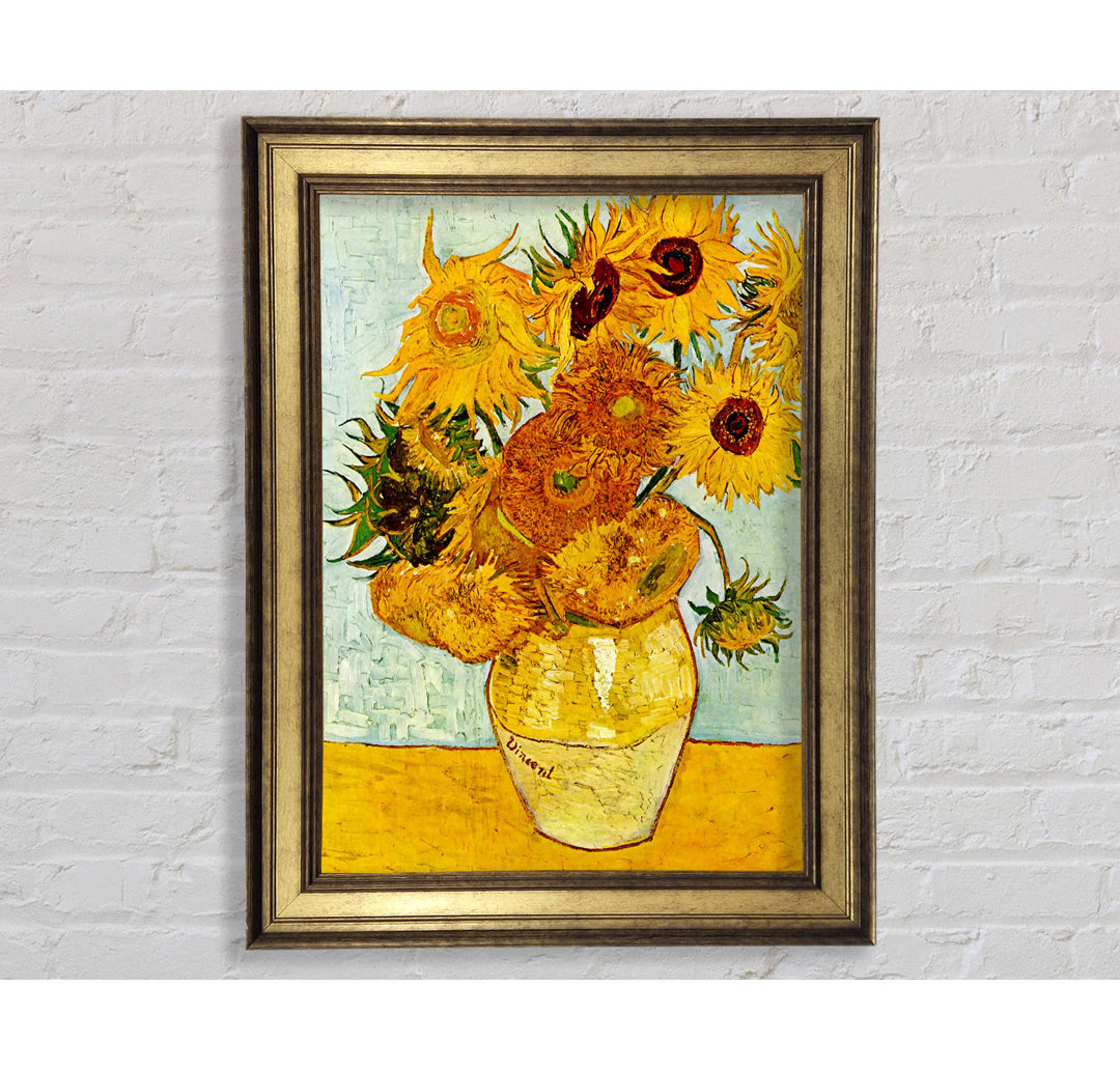 Sonnenblumen von Van Gogh - Druck