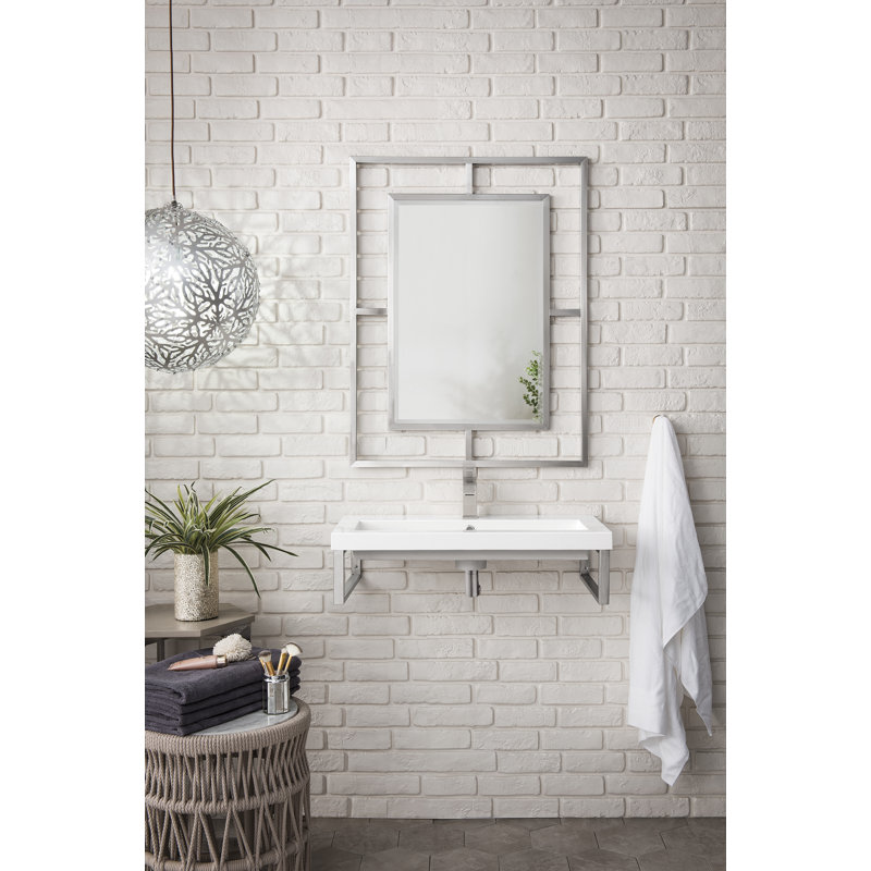Boston 31.5'' W Single Vanity, Brushed Nickel