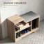 5 Pair Shoe Storage Bench-687772963