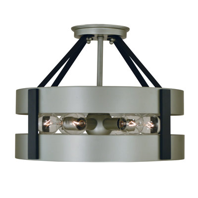 Plafonnier 6 lumières Mariemont par Latitude Run®