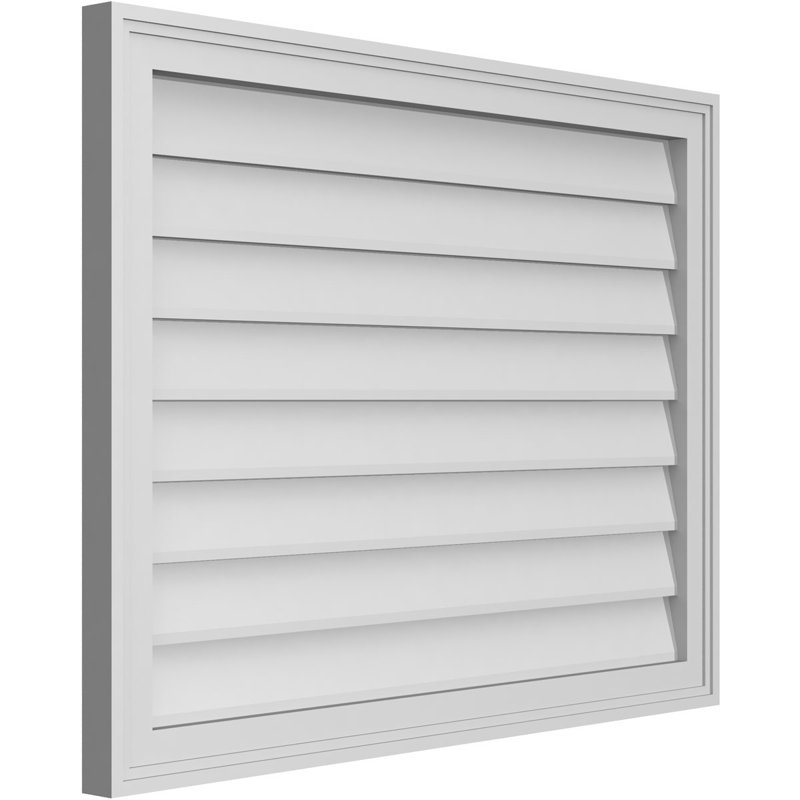 Cadre en brique, brun clair apprêté, H 26 po x l 34 po x P 1,5 po