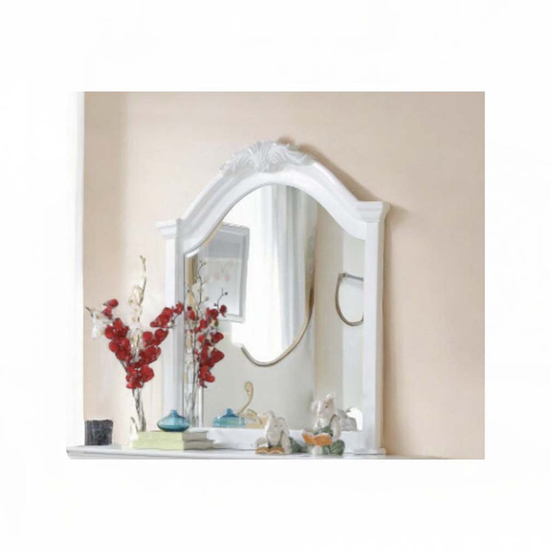 White Finish Mirror