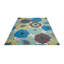 Tapis d'intérieur / extérieur bleu clair Bertran-214413980