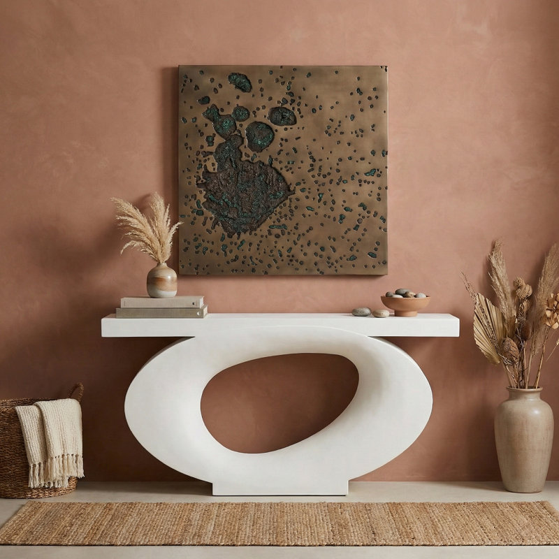 Nimbus Console Table, Whitestone