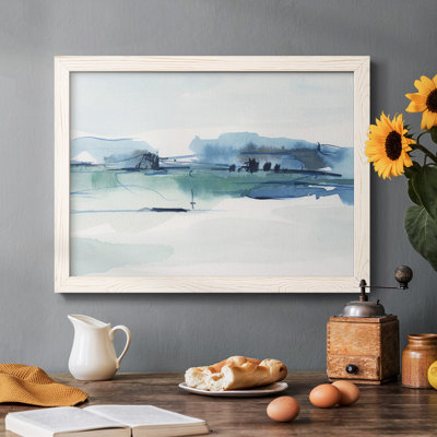 «Ultramarine Vista II», reproduction d'art sur toile simple