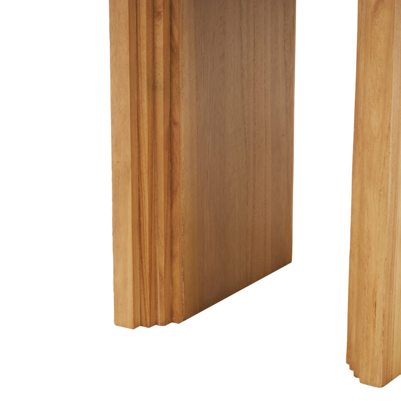 Table d'appoint Cole and Grey, Brun