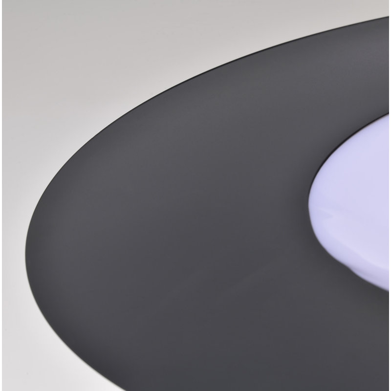 Vicente - LED Pendant - 3K/4K/5K CCT Selectable, Matte Black, 152" H x 18" W x 18" D