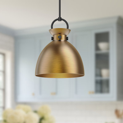 Luminaire suspendu en forme de dôme à 1 lumière Tinka