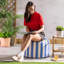 Milano Large Bean Bag Pouffe-1946983603