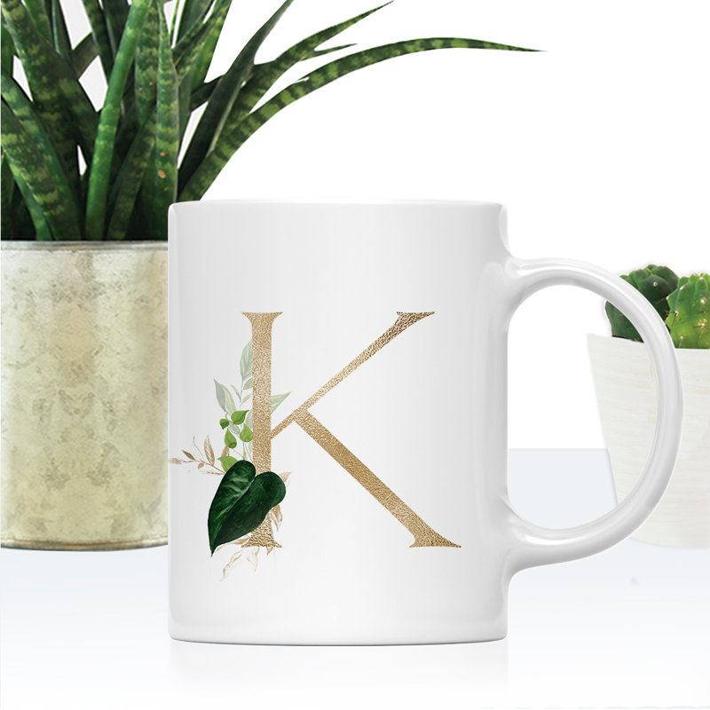 Grande tasse à café exotique, K