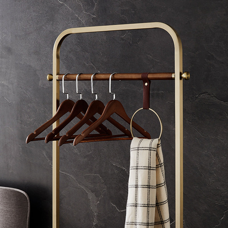 Coat Rack Marble Base Stainless Steel